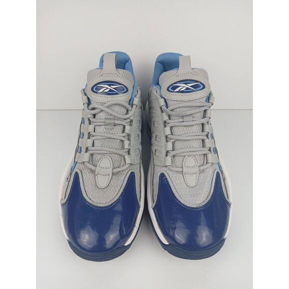 Reebok Solution  Blue Gray White Allen Iverson Basketball Sneakers Men\'s Sz 9.5 main image 14